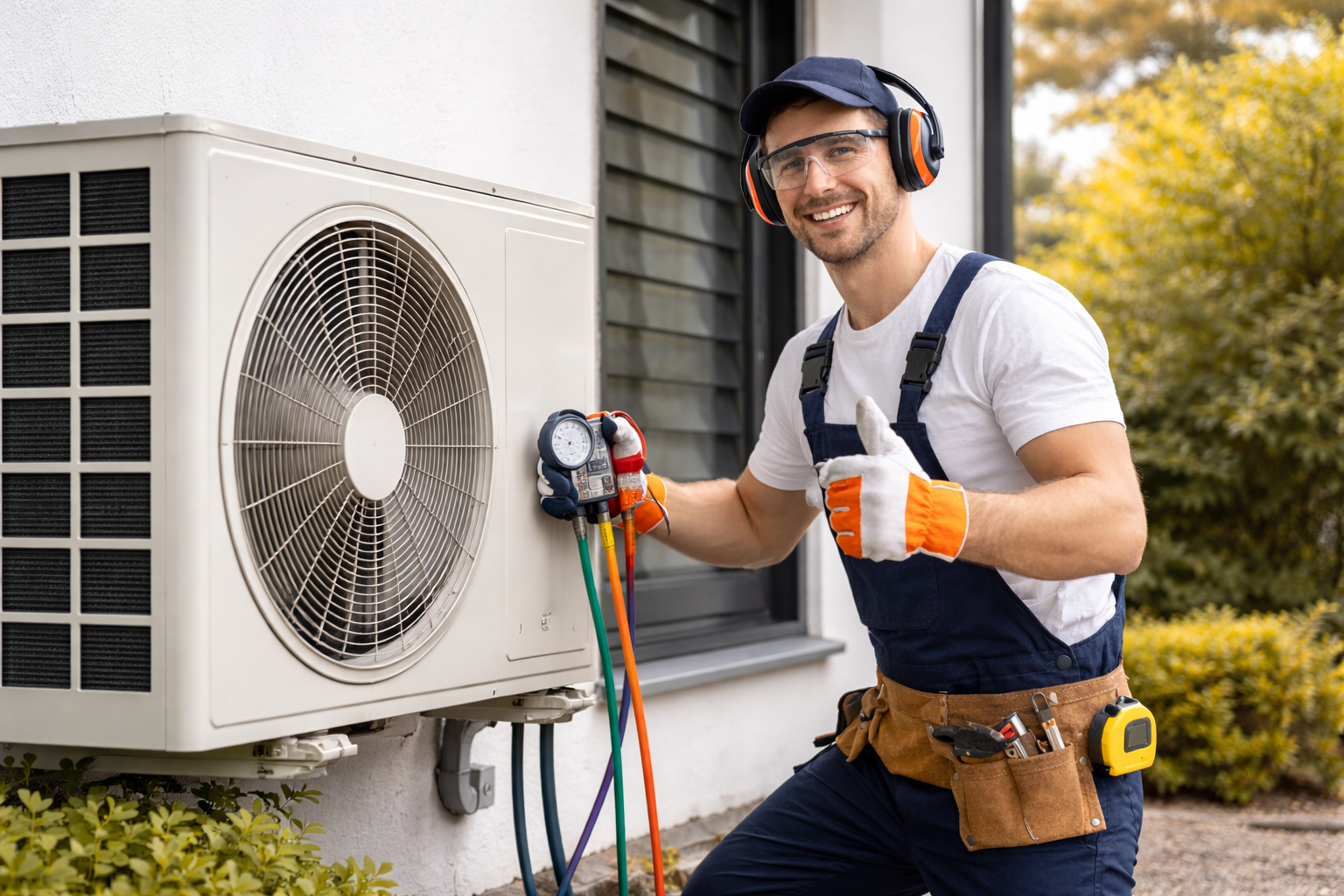 Pompe à chaleur MaPrimeRénov installée pour rénovation énergétique