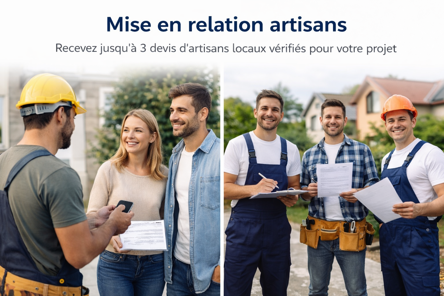 mise en relation artisans qualifiés rénovation maison
